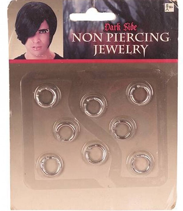 8 piercings