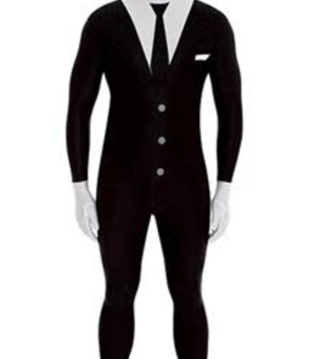 Slenderman /  suit morphsuit