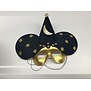 Wizard eye mask gold/black