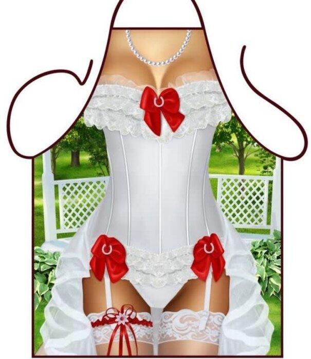 tablier de mariée