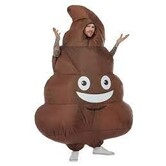 inflatable laughing sh*t costume