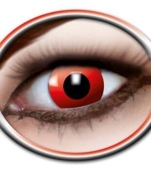 Lentilles de jour diable rouge