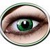Lentilles de jour vert reptile
