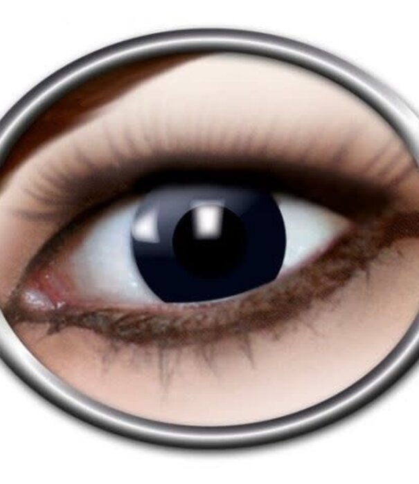 Lentilles de jour sorcière noire