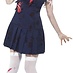 Zombie student dress and hat