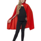 Cape met kap rood