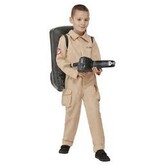 Ghostbusters jumpsuit met opblaasbare rugzak