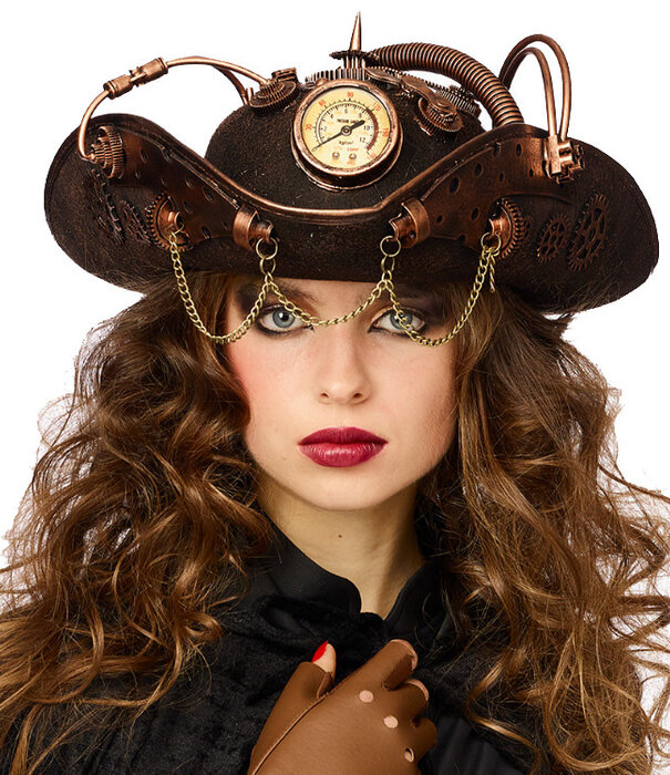 Hoed steampunk piraat