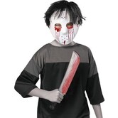 Mask and knife Jason