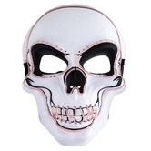 skull mask with light (batt not included)