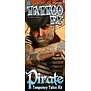 Character tattoo / Buccaneer Piraat Zwart