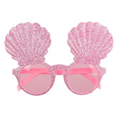 mermaid shell party glasses
