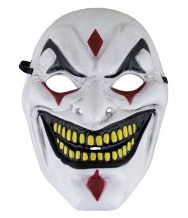 masker plastiek clown