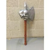 Ax with three skulls