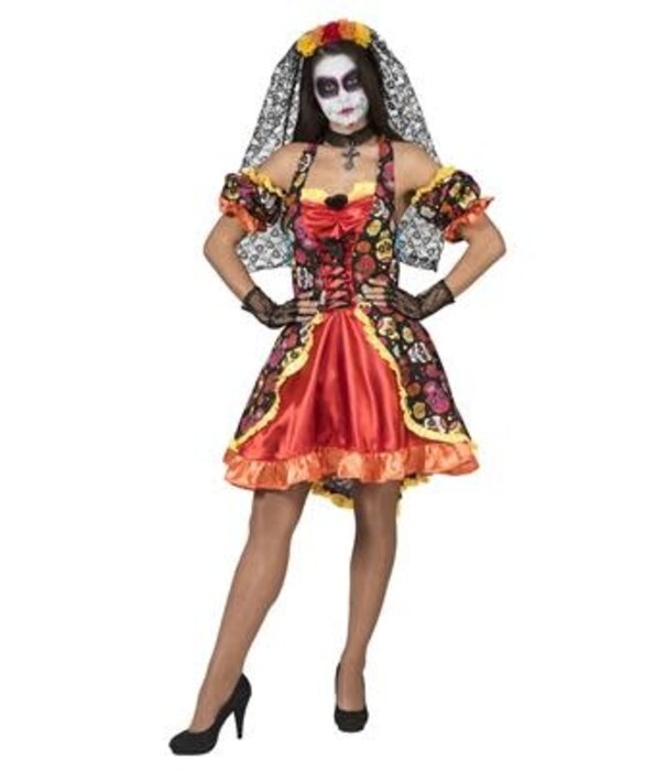 La Catrina / Day of the death (kleed en hoofdband)