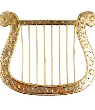 Harp Engel goud