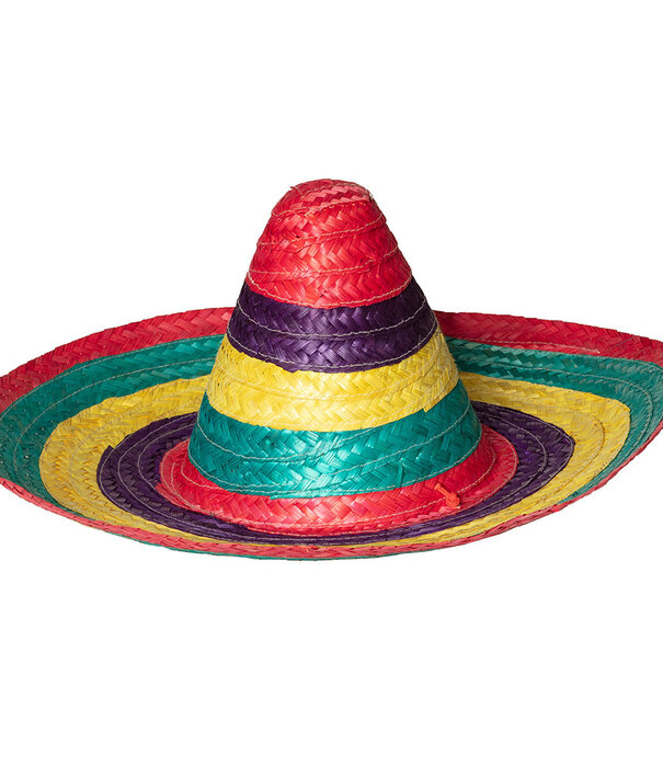 sombrero multicolor