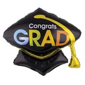 Foil balloon congrats grad
