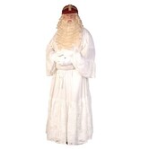 Habijt popeline ,wit / onderkleed Sint (onesize)