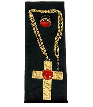 Ensemble croix et bague de Sinterklaas