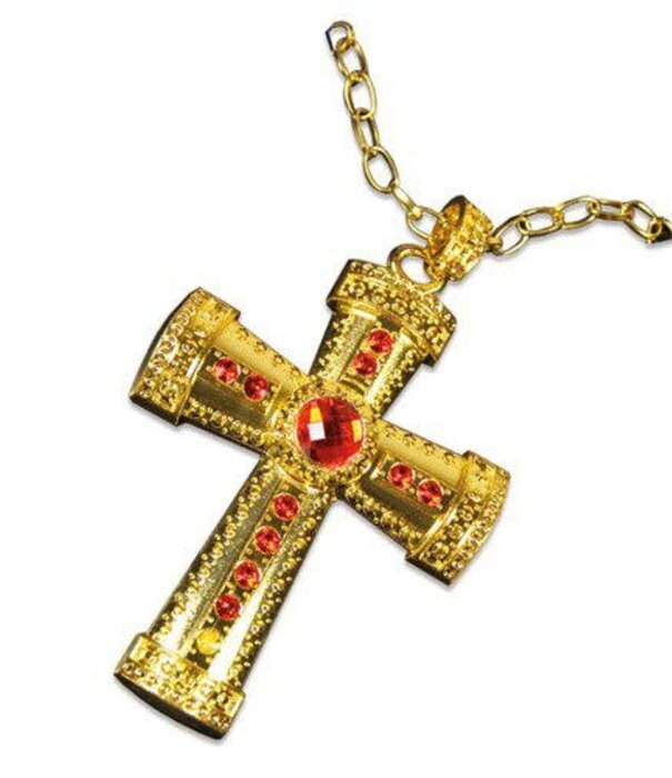 Sinterklaaskruis met ketting