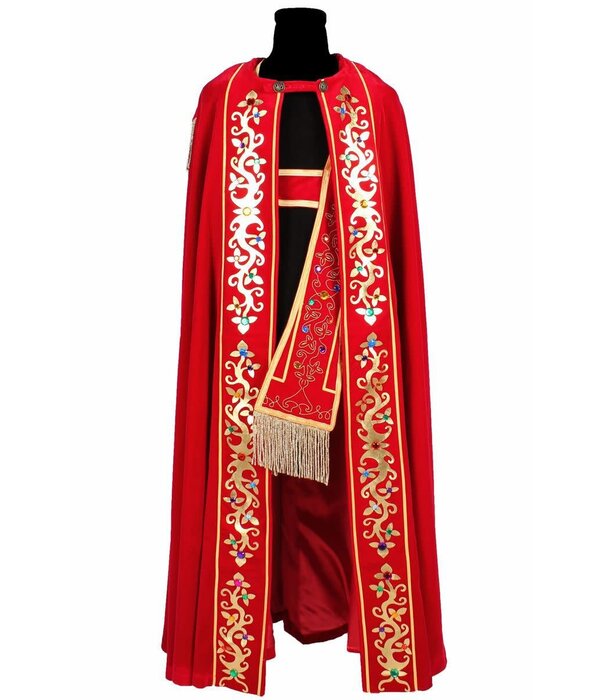 Sinterklaasmantel + stola "Anvers" + myter