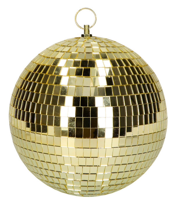 Gold disco ball (20cm)