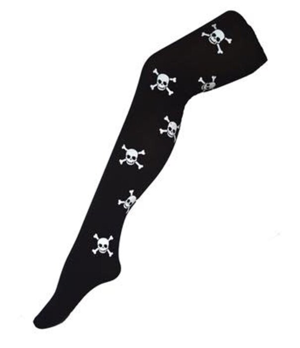 tights with skulls