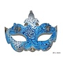 Venetiaans masker blauw