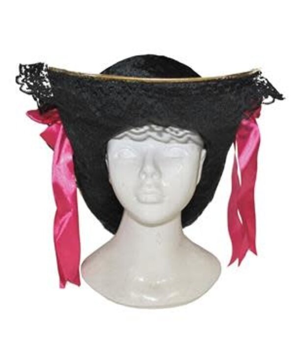 hoed piraat vrouw