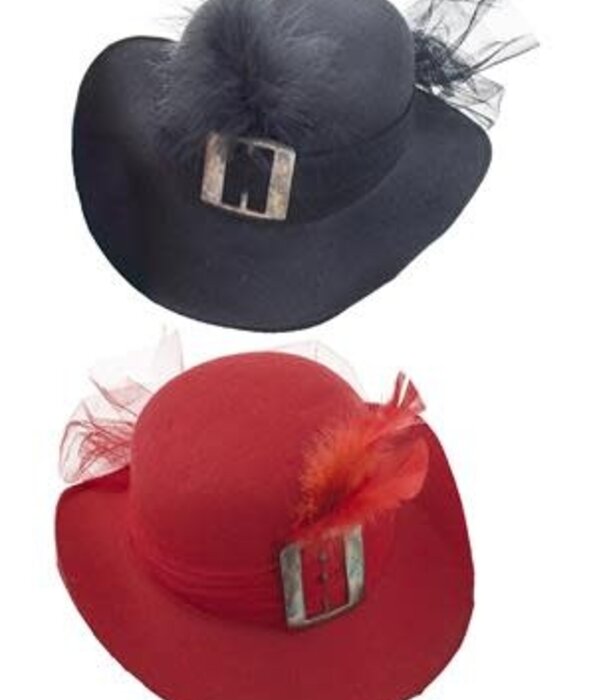 hat Melanie (black or red)