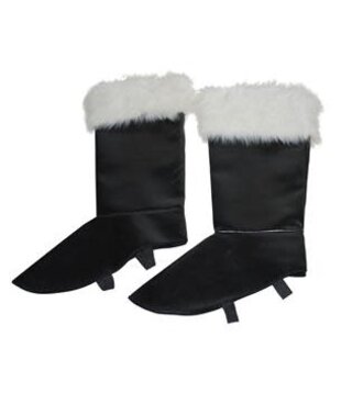 Santa thong shoe covers