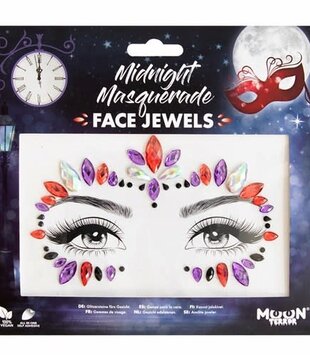 face jewels midnight masquerade