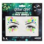 Bijoux de visage Glow Fille qui brille dans le noir