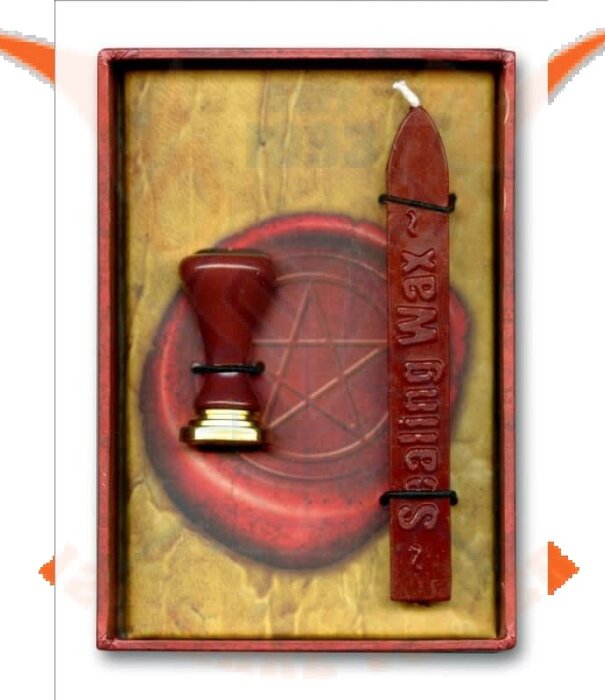 wax stamp red