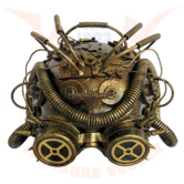 Steampunk masker Dark Cyber