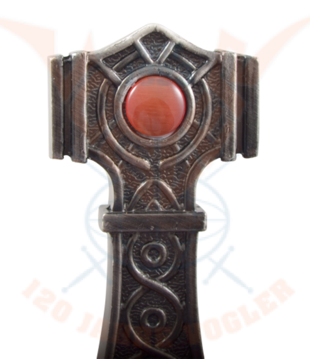 Viking dagger with wooden board