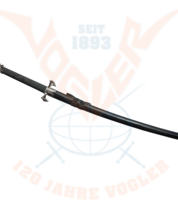 Fantasie zwarte draken katana