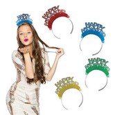 25 DIADEMS HAPPY NEW YEAR MULTI