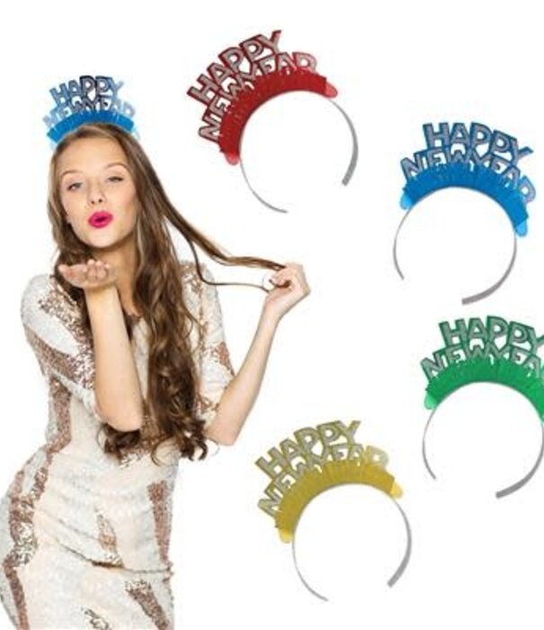 25 DIADEMES BONNE ANNÉE MULTI