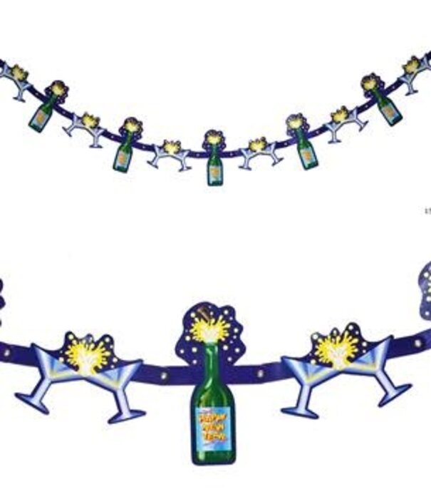 GARLAND 152 CM HAPPY NEW YEAR