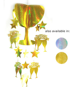 Happy New Year decorative hanger