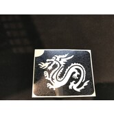 pochoir adhésif dragon