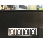 stencil self-adhesive cartoon