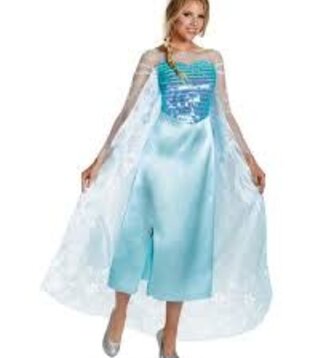 Costume classique d'Elsa de Frozen