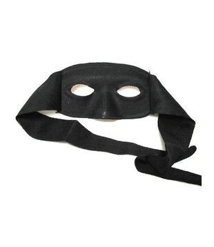 zorro oogmasker met binders