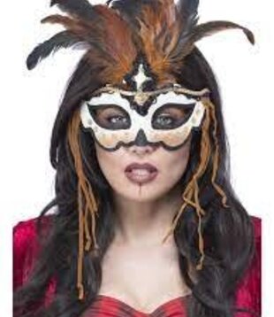 Voodoo Priestess eye mask