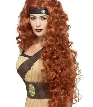 medieval warrior queen wig