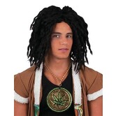 pruik rasta black