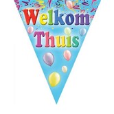 Drapeaux 5 m 10 drapeaux « Bienvenue à la maison » (500 x 27 cm)